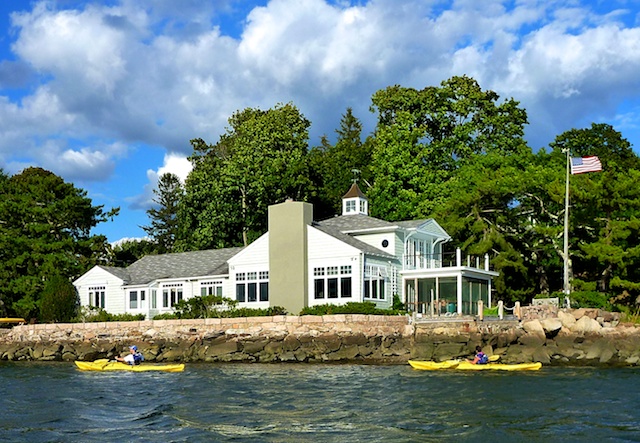 Thimble Islands Bed and Breakfast from the water
